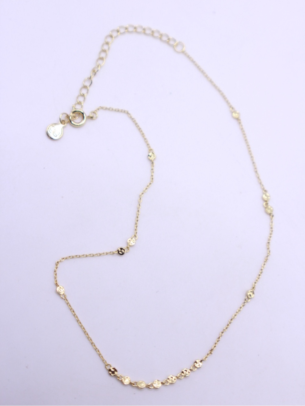 Gorjana Chloe Mini Choker 12-14” 18kgp